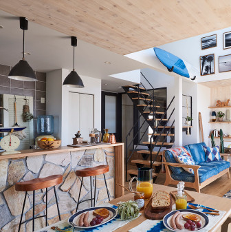 No.01 Surf House ダイニング & キッチン